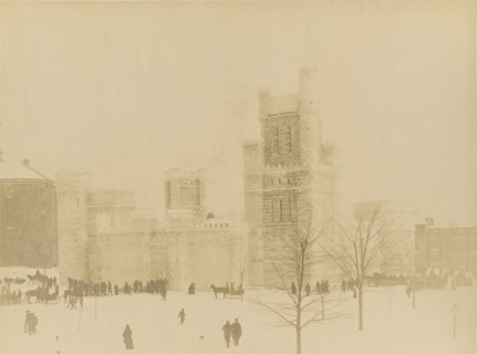 Montreal, le Palais de Glace; Montreal, Canada; 1860s - 1880s; Albumen silver print