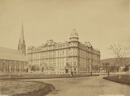 Montreal, Hotel Windsor; William McFarlane Notman, Canadian, 1857 - 1913, Montreal, Quebec, Canada; 1860s - 1880s; Albumen