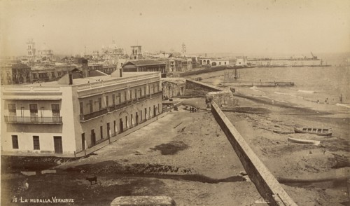 La Muralla, Veracruz; Veracruz, Mexico; 1860s - 1880s; Albumen silver print