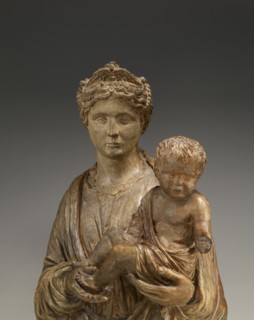 Virgin and Child; Riccio, Andrea Briosco, Italian, 1470 - 1532, Italy; about 1520 - 1525; Terracotta with traces of polychromy