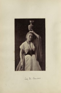 Lady Di Beauclerk; Ronald Ruthven Leslie-Melville, Scottish,1835 - 1906, England; 1860s; Albumen silver print