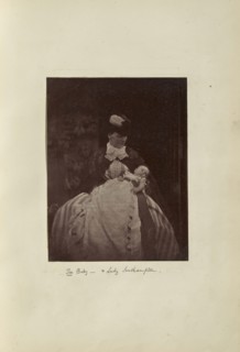 The Baby - and Lady Southampton; Ronald Ruthven Leslie-Melville, Scottish,1835 - 1906, England; 1860s; Albumen silver print