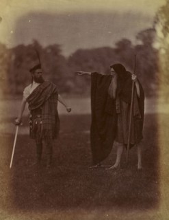 Lochiel's Warning; Ronald Ruthven Leslie-Melville, Scottish,1835 - 1906, England; 1860s; Albumen silver print