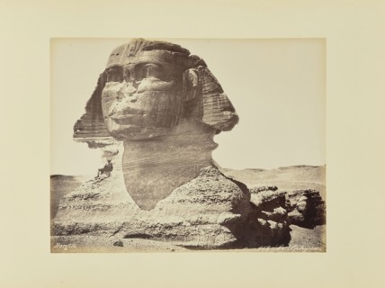 Le Sphynx; Félix Bonfils, French, 1831 - 1885, 1870s; Albumen silver print