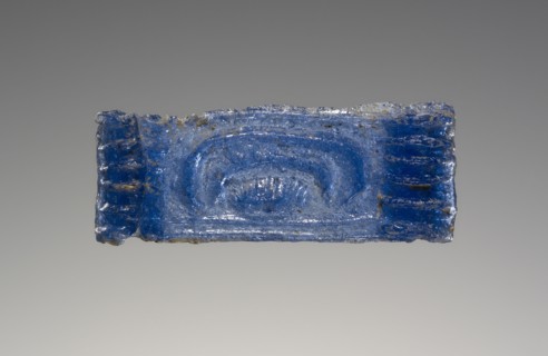 Cast Pendant; Greece; about 14th century B.C; Glass; 2.5 cm, 1 in