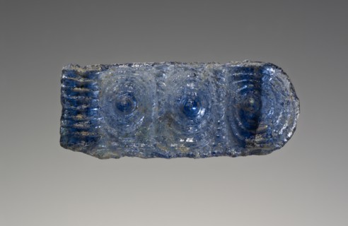 Cast Pendant; Greece; about 14th century B.C; Glass; 2.5 cm, 1 in