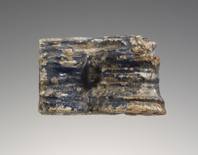 Cast Pendant; Greece; about 14th century B.C; Glass; 2.5 cm, 1 in