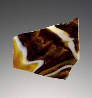 Fragment; Workshop in the Eastern Mediterranean, Eastern Mediterranean; 2nd century B.C. - 1st century A.D; Glass; 2.5 cm