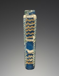 Balsamarium; perhaps Azerbaijan; 7th - 6th century B.C.(?, Glass; 7.5 × 1.7 cm, 2 15,16 × 11,16 in