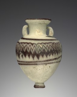 Amphoriskos; Eastern Mediterranean; 6th - 4th century B.C; Glass; 7 cm, 2 3,4 in