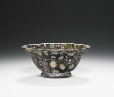 Mosaic Bowl; Eastern Mediterranean; end of 1st century B.C. - 1st century A.D; Glass; 3.9 x 9 cm, 1 9,16 x 3 9,16 in