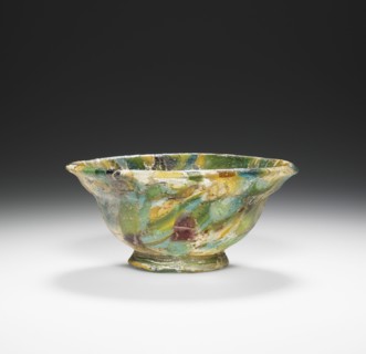 Mosaic Bowl; Eastern Mediterranean; end of 1st century B.C. - 1st century A.D; Glass; 4 x 9.4 cm, 1 9,16 x 3 11,16 in
