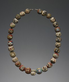 Necklace; Eastern Mediterranean; perhaps 1st century B.C. - 1st century A.D; Glass