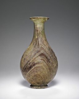 Jug; Eastern Mediterranean; 1st - 2nd century; Glass; 14.5 x 7.3 cm, 5 11,16 x 2 7,8 in