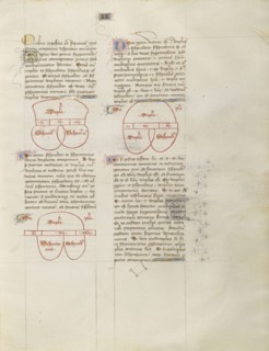 Chart; Virgil Master, French, active about 1380 - 1420, Paris, France; about 1405; Tempera colors, gold paint, gold leaf