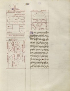 Chart; Virgil Master, French, active about 1380 - 1420, Paris, France; about 1405; Tempera colors, gold paint, gold leaf