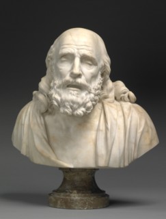 Belisarius; Jean-Baptiste Stouf, French, 1752 - 1826, about 1785 - 1791; Marble; 60 x 55 x 30 cm, 59.8748 kg
