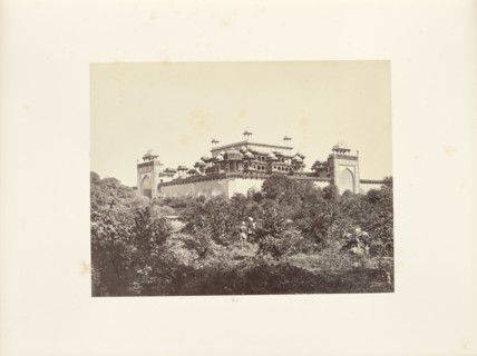 Secundra; The Mausoleum of Akbar; Samuel Bourne, English, 1834 - 1912, Agra, India; about 1866; Albumen silver print