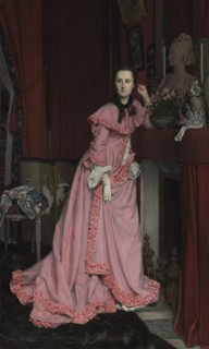 Portrait of the Marquise de Miramon, née, Thérèse Feuillant; Jacques Joseph Tissot, French, 1836 - 1902, France; 1866