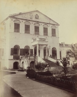 Camoen's House, Macao; Attributed to John Thomson, Scottish, 1837 - 1921, Macao, China; 1870s - 1890s; Albumen silver print