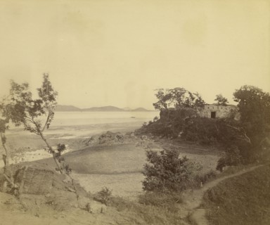 Exterior of Marine Redout. The first Fort captured on the 10 June; Felice Beato, 1832 - 1909, Korea; 1871
