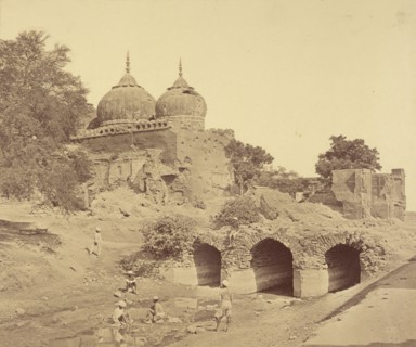 Khoodsia Bagh; Felice Beato, 1832 - 1909, Delhi, India; 1858 - 1860; Albumen silver print
