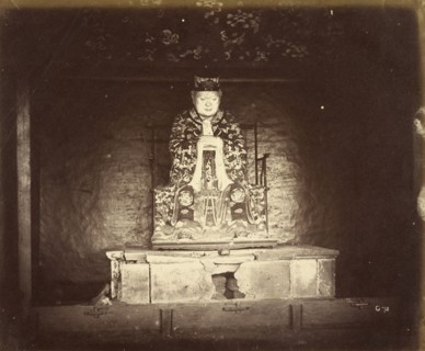 Confucius, Canton, Guangzhou, China; Felice Beato, 1832 - 1909, Henry Hering, 1814 - 1893, Canton, China