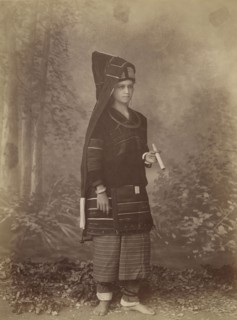 Palaung Woman; Felice Beato, 1832 - 1909, Burma; about 1890; Albumen silver print
