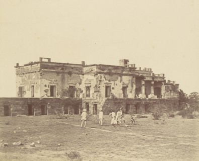 Hindoo Nao's House; Felice Beato, 1832 - 1909, Delhi, India; 1858; Albumen silver print