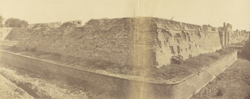 Main Breach and Cashmere Gate and Bastion; Felice Beato, 1832 - 1909, Delhi, India; 1858; Albumen silver
