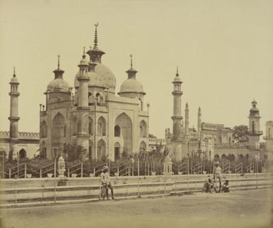 Mosque in the Hussainabad Imambara; Felice Beato, 1832 - 1909, Lucknow, Uttar Pradesh, India; April 1858