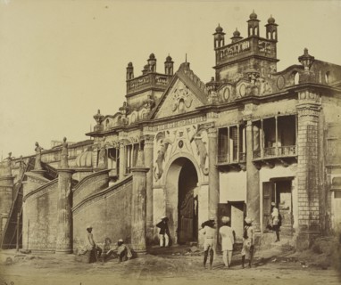 Entrance to the Kaiserbagh; Felice Beato, 1832 - 1909, Lucknow, Uttar Pradesh, India; 1858; Albumen silver