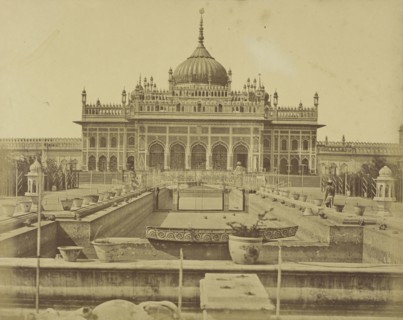 Interior of the Kaiserbagh; Felice Beato, 1832 - 1909, Lucknow, Uttar Pradesh, India; 1858; Albumen silver