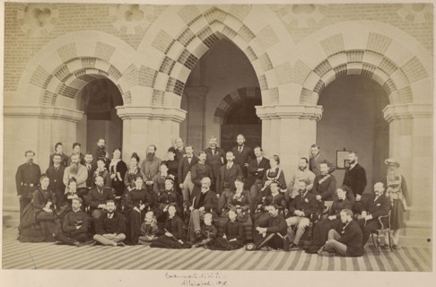 Government NWP, Allahabad, 1875; Allahabad, India; 1875; Albumen silver print