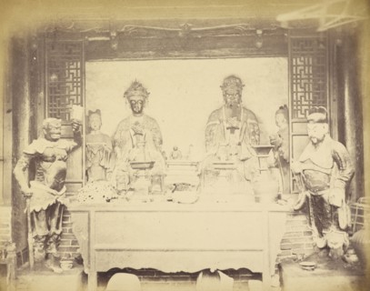 Headquarter House, 1st Division, Pehtang, China, August 1, 1860; Felice Beato, 1832 - 1909, China; August