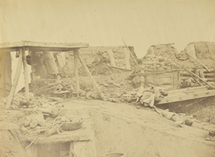 Interior of the British Entrance, North Fort August 21, 1860; Felice Beato, 1832 - 1909, Tianjin, China