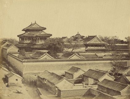 First View seen in Pekin Taken from Antin Gate, October 1860; Felice Beato, 1832 - 1909, Pekin, China