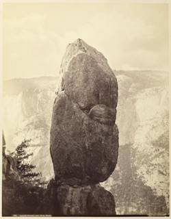Agassiz Column, near Union Point; Carleton Watkins, American, 1829 - 1916, I.W. Taber, American, 1830 - 1912, Yosemite