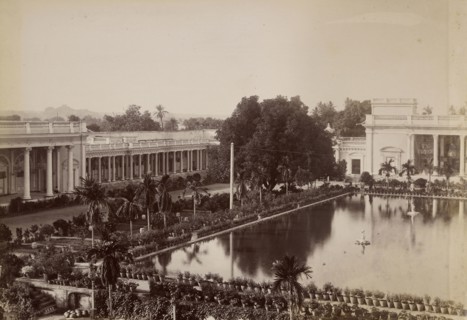 The Chowmahila Palace; Lala Deen Dayal, Indian, 1844 - 1905, India; September - December 1887; Gelatin silver print