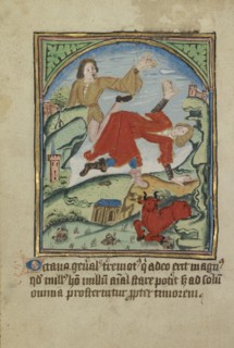 The Eighth Sign before the Day of Judgement; York perhaps, illuminated, Northern, England; illumination about 1190; written