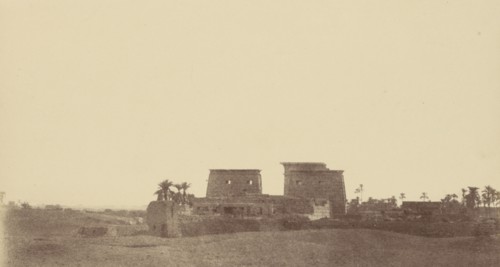 Overview of the Palace of Karnak; Théodule Devéria, French, 1831 - 1871, France; 1859 - 1862; Albumen silver print