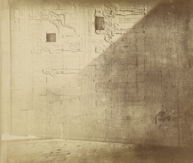 Inscriptions of the Isis Temple in Philae; Théodule Devéria, French, 1831 - 1871, France; 1859; Albumen silver print