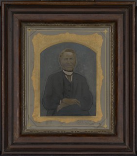 Portrait of John R. Lance; United States; 1860s - 1880s; Hand-colored tintype; 21.2 × 16.3 cm, 8 3,8 × 6 7,16 in
