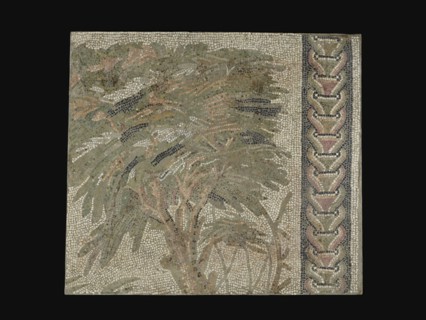 Mosaic Floor Panel; 4th century A.D; Stone tesserae; 130.8 × 147.3 × 10.2 cm, 51 1,2 × 58 × 4 in