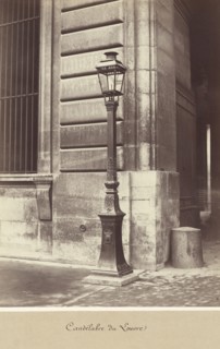 Candélabre du Louvre; Charles Marville, French, 1813 - 1879, France; about 1877; Albumen silver print