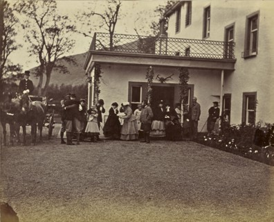 Departure of the Wenlocks from Applecross; Ronald Ruthven Leslie-Melville, Scottish,1835 - 1906, Scotland; 1860s; Albumen