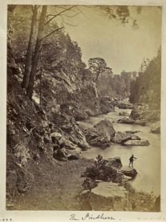 The Findhorn. Glenferness; Ronald Ruthven Leslie-Melville, Scottish,1835 - 1906, Scotland; 1860s; Albumen silver print