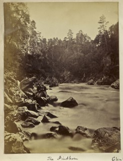 The Findhorn. Glenferness; Ronald Ruthven Leslie-Melville, Scottish,1835 - 1906, Scotland; 1860s; Albumen silver print