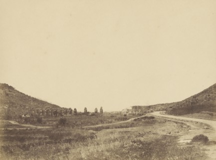 Ruins of Aqueduct; John Beasly Greene, American, born France, 1832 - 1856, negative: Egypt; 1856; Salted paper print