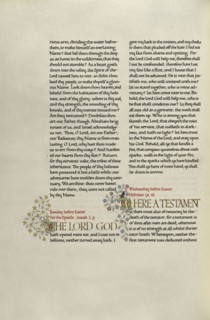 Decorated Text Page; Madelyn Walker, English, active 1930s, England; about 1930; Gold leaf, tempera colors, and pen and black